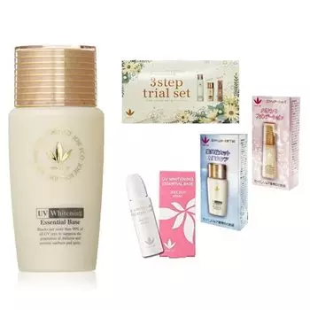 VIVANTJOIE UV Whitening Essential 52ml 470AC 470AC 470AC x 10 462Y x 10 3step trial set Medicated Base + [Bonus] (UV11ml) + (0.5ml bags) + (0.5ml