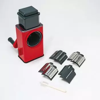 VIVARISE with box Kurukuru Rotating special set price Dokkaan! multi-slicer [Reference 12,100-] красный