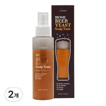 Vivas Biome Beer East Scalp Tonic, 120ml, 2 units