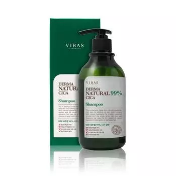 Vivas Derma Natural 99% Cica Shampoo 500g 1 unit