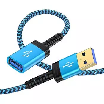 Viviber usb extension cable 1.8M usb extension cord high speed data transfer extension gold plated connectors a male-a female usb cable High