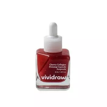 VIVIDRAW Вишневый Коллаген Укрепляющая Капсула Ампула 40мл