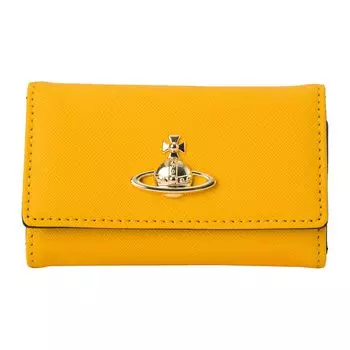 Vivienne Westwood Чехол для ключей Vivienne Westwood 51020001 L001N E401 Чехол для ключей Желтый Желтый Черный Черный [Товар] жёлтый