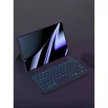 Vivo Pad 11 дюймов Подходит для защитного чехла, магнитной клавиатуры, беспроводной Bluetooth-клавиатуры, мыши Only case(no gift) чёрный