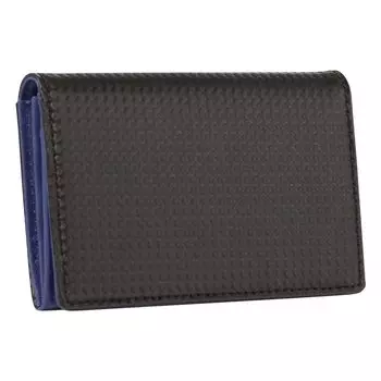 Визитница Neu Interesse Schatten 0705 Neu interesse Schatten Визитница Коровья натуральная кожа Гибридная кожа Водоотталкивающий Черный x Темно-синий