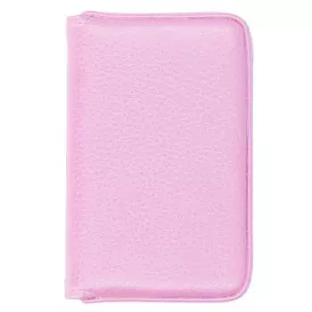 Визитница с магнитной застежкой, портативный держатель для именных карточек, подарок для мужчин и женщин, оранжевый 001# розовый