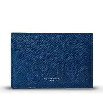 Визитница синяя [Pelle Morbida] Кошелек/Аксессуары
