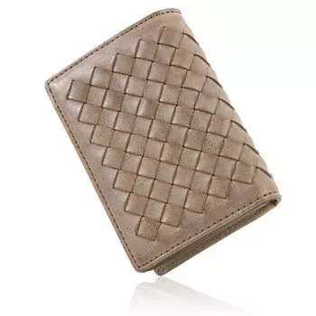 Визитница SOM007 Чехол для карт из натуральной коровьей кожи Наша ограниченная индивидуальная модель цвета шоколада [Sonne] для мужчин