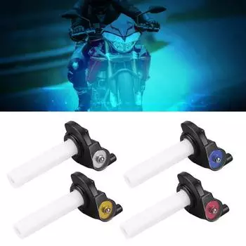 Мотоцикл Визуальные ручки газа Ручка дроссельной заслонки для 50Cc-160Cc Dirt синий