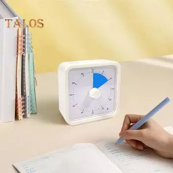 Визуальный кухонный таймер для детей Магнитный таймер обратного отсчета для учебы и кухни Простой диапазон настройки Четкий дисплей Таймер для офисных работников для студентов красный