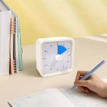 Визуальный кухонный таймер для детей Магнитный таймер обратного отсчета для учебы и кухни Легко фиолетовый