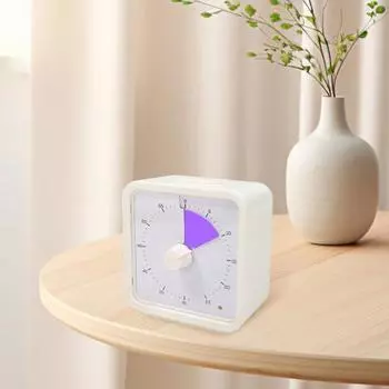 Визуальный кухонный таймер для детей Магнитный таймер обратного отсчета для учебы и кухни Простой диапазон настройки Четкий дисплей Таймер для офисных работников