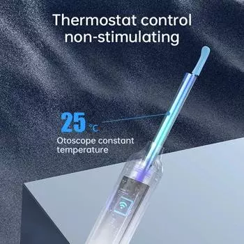 Визуальный очиститель ушей с камерой Отоскоп для удаления ушной серы USB-зарядка 8-мегапиксельный инструмент для эндоскопа Earpick Мини-камера Набор инструментов для ухода за здоровьем