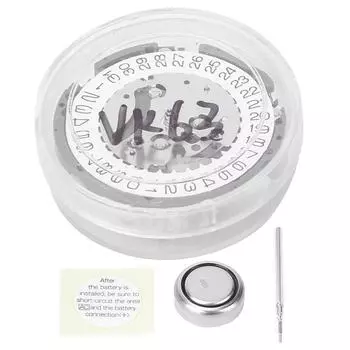 VK63 запасная часть для кварцевого механизма часов Six Needles запасные части для часового механизма