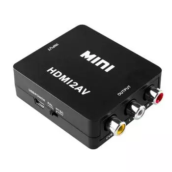VK-126 Mini HD HDMI в AV/CVBS Видео Конвертер Адаптер
