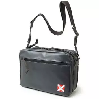 Вкладыш для багажной этикетки на плечо сумка M (черный)