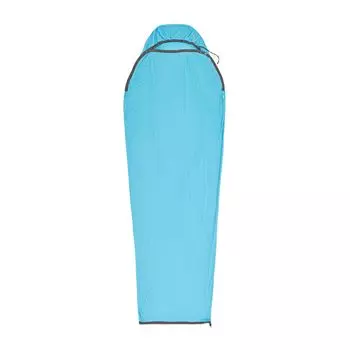 Вкладыш в спальный мешок Sea to Summit Breeze со стандартным вкладышем и затягивающимся шнурком.