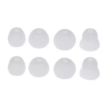 Вкладыши для наушников Beats Tour 2.0, сменные вкладыши, вкладыши для наушников, вкладыши для беспроводных наушников Beats, 4 пары чёрный