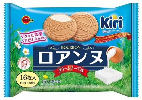 Вкус сливочного сыра Бурбон Роанн 16 шт. x 12 пакетов