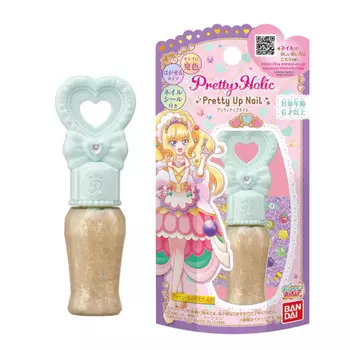 Вкусная вечеринка?PreCure Pretty Holic Pretty Up Nail Shiny Gorgeous Gold