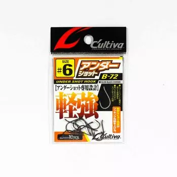 Владелец B-72 Крючок-червяк под шот, размер 6 (3134)