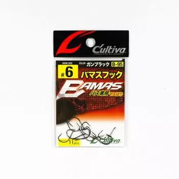 Владелец B-95 Червячный крючок Bamas Wacky Размер 6 (6238)