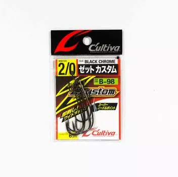 Владелец B-98 Червячный крючок Z Нестандартный размер 2/0 (4380)