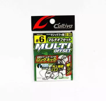 Владелец B-99 Червячный крючок с несколькими смещениями Размер 6 (7794)