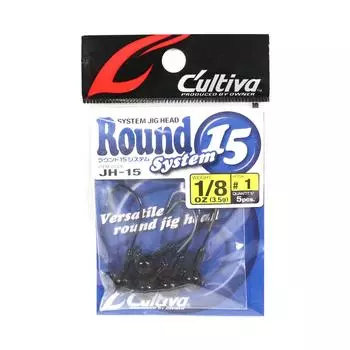 Владелец JH-15 Джиг-головка Круглая система 1/8 унции Размер 1 (3328)