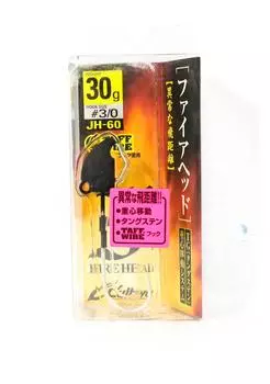 Владелец JH-60 Джиг-головка Пожарная головка 30 грамм Размер 3/0 (4278)