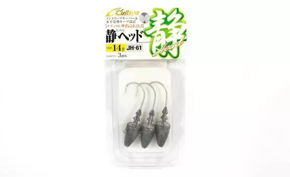 Владелец JH-61 Джиг-головка Головка пули 14 грамм Размер 3/0 (6222)