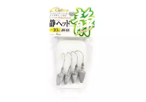 Владелец JH-61 Джиг-головка Пулевая головка 10 грамм Размер 2/0 (6208)