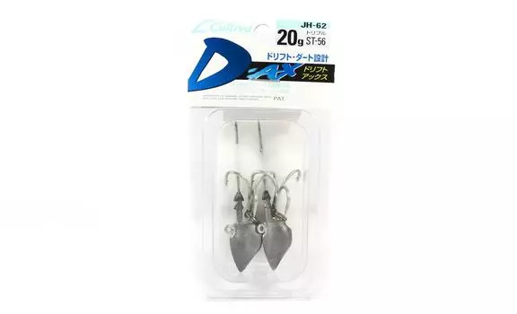 Джиг-головка Owner JH-62 D. Тройной крючок AX ST-46 20 грамм размер 2 (0743)