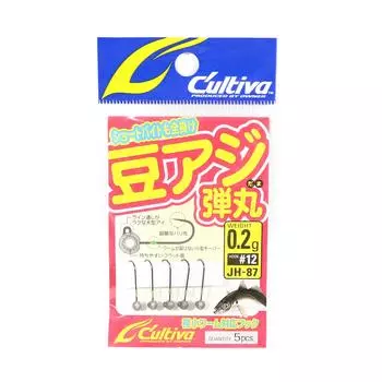 Владелец JH-87 Джиг-головка Бобовая пуля 0,2 грамма Размер 12 (5756)
