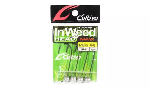 Владелец продажи Джиг-головка JH-32 с поворотным замком для защиты от сорняков, 3/16 унции, размер 4/0 (9631)