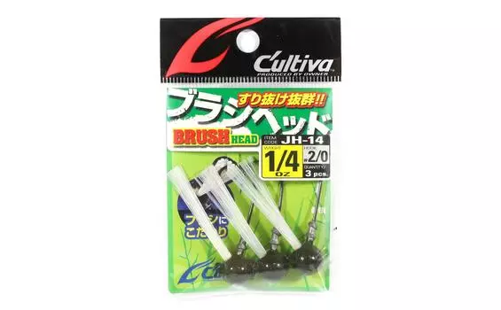 Владелец распродажи JH-14 Насадка-щетка без сорняков JH-14, размер 1/4 унции 2/0 (3991)