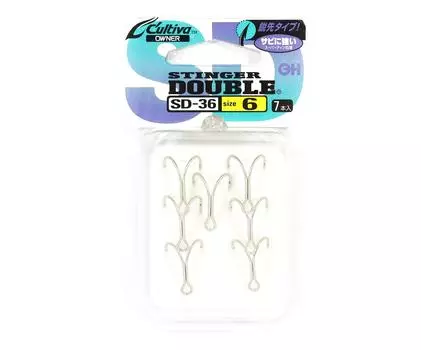 Владелец SD-36 Double Hook Stinger размер 6 Япония (6086)
