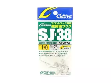 Владелец SJ-38 TN Stinger Джиговый крючок Размер 1/0 (0365)