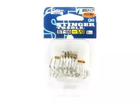 Владелец ST-56 TN 3X Тройной крючок для тяжелых условий эксплуатации, размер 1/0 (9185)