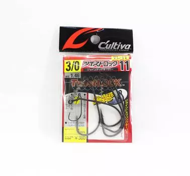 Владелец TL-11 Шарнирный червячный крючок с поворотным замком, размер 3/0 (4368)