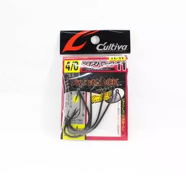 Владелец TL-11 Шарнирный червячный крючок с поворотным замком, размер 4/0 (4375)