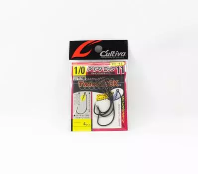 Владелец TL-11 Шарнирный червячный крючок с поворотным замком, размер 1/0 (6284)