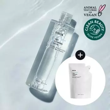 [Влагопополнение/слегка кислая] План пополнения запаса воды для глубокого очищения Rovectin Aqua (400мл+350мл), Корея очищение Aqua Deep Cleansing Water Refill Plan