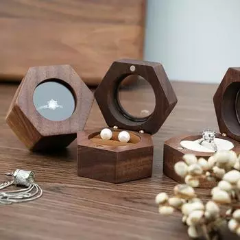 Влагостойкая шкатулка для хранения колец, устойчивая к окислению, органайзер для колец, коробка для хранения ювелирных изделий C