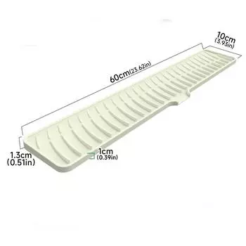 Влагостойкий коврик для слива крана Диатомовая грязь Диатомит Камень Поддон для раковины Столешница в ванной