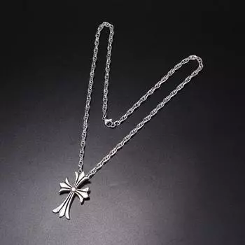 Властное мужское ожерелье с цветком в стиле милитари, модные мужские украшения, персонализированное модное ожерелье