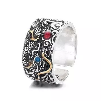 Властный Дракон Дракон Драконье жемчужное кольцо Мужской Го Чао Цзунлун Нишевый дизайн Сенсорное личное управление Доступные леса