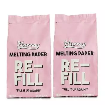 Влажные салфетки для домашних животных Hurray Melting Paper 130 листов сертифицированы как квазилекарство для животных, корейский шампунь для домашних животных