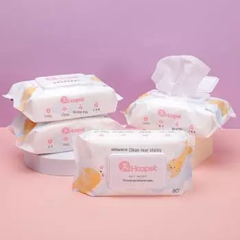 Влажные салфетки для домашних животных: Специальные влажные салфетки для чистки лап кошек и собак, чистки глаз кошек null