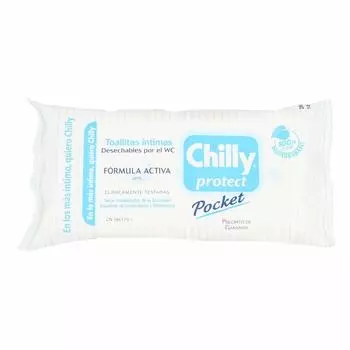 Влажные салфетки для интимной гигиены Chilly Extra Protection (12 единиц)